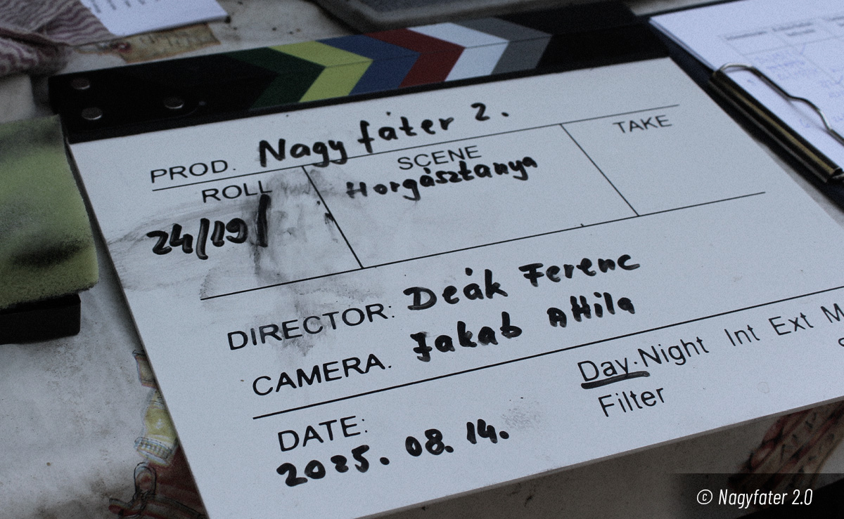 Nagyfater 2.0 forgatási képek 1. nap