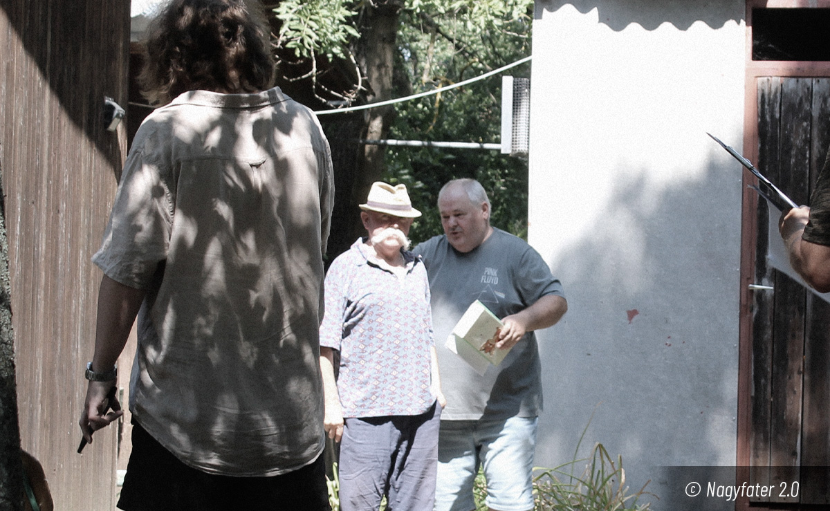 Nagyfater 2.0 forgatási képek 1. nap